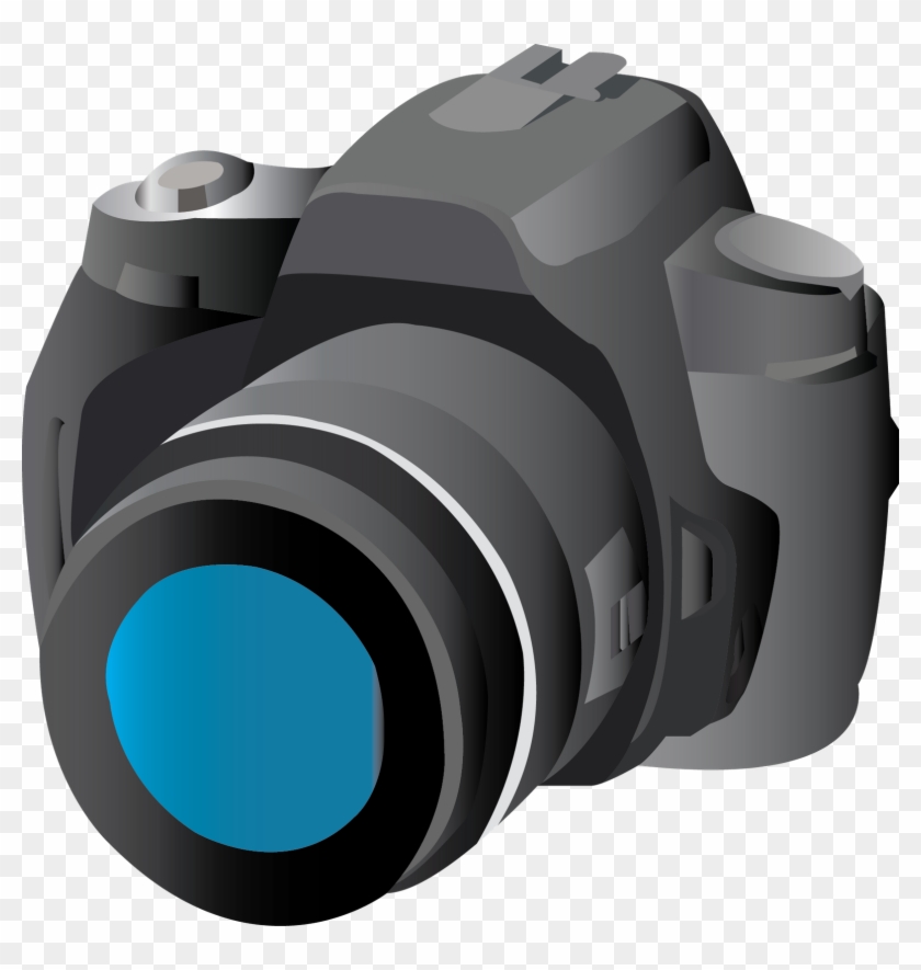 professional digital camera clipart