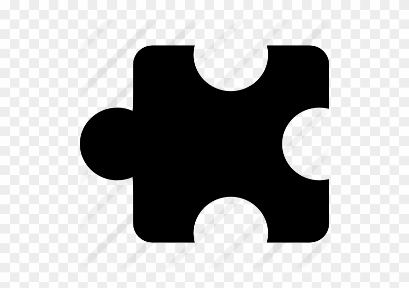 Puzzle Black Piece Shape - Pieza Png Rompecabezas #511452