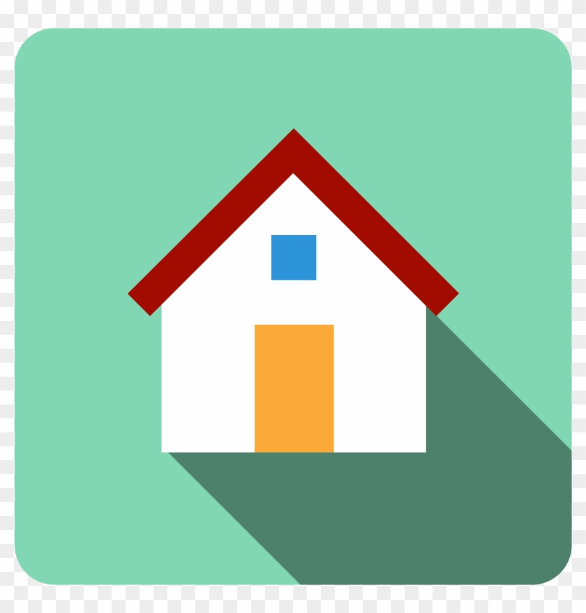 Icon Design Flat Design Computer Icons House - Icon Design Flat Design Computer Icons House #513321