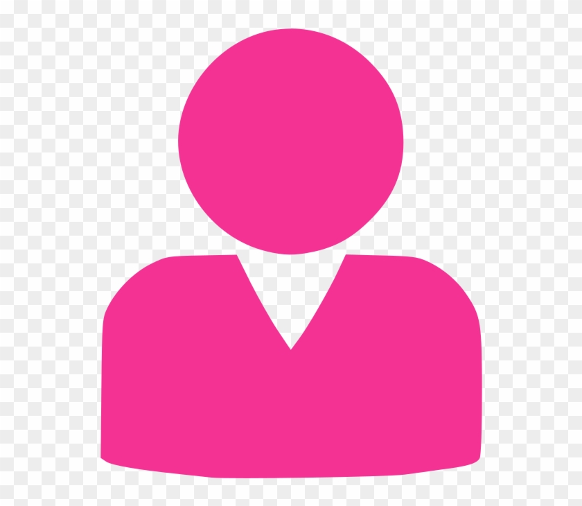 user cliparts symbol pink