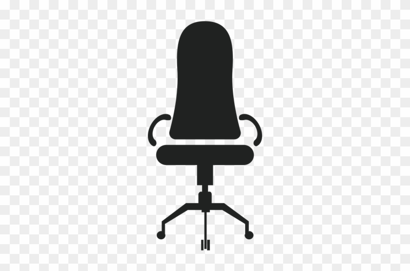 Narrow Back Office Chair Icon Transparent Png - Office Chair Icon #514368