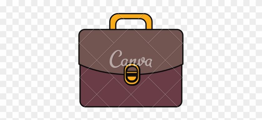 Businessman With A Briefcase - Use Canva Like A Pro #516619