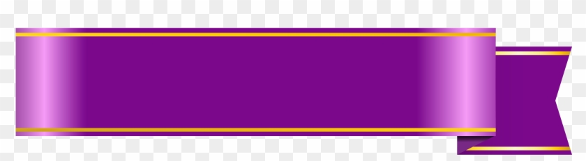 Purple Banner Png Clipart Picture - Banner Png Hd #517784