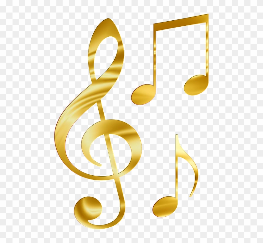 Choir Notes Cliparts 16, Buy Clip Art - Music Note Gold Png - Free ...