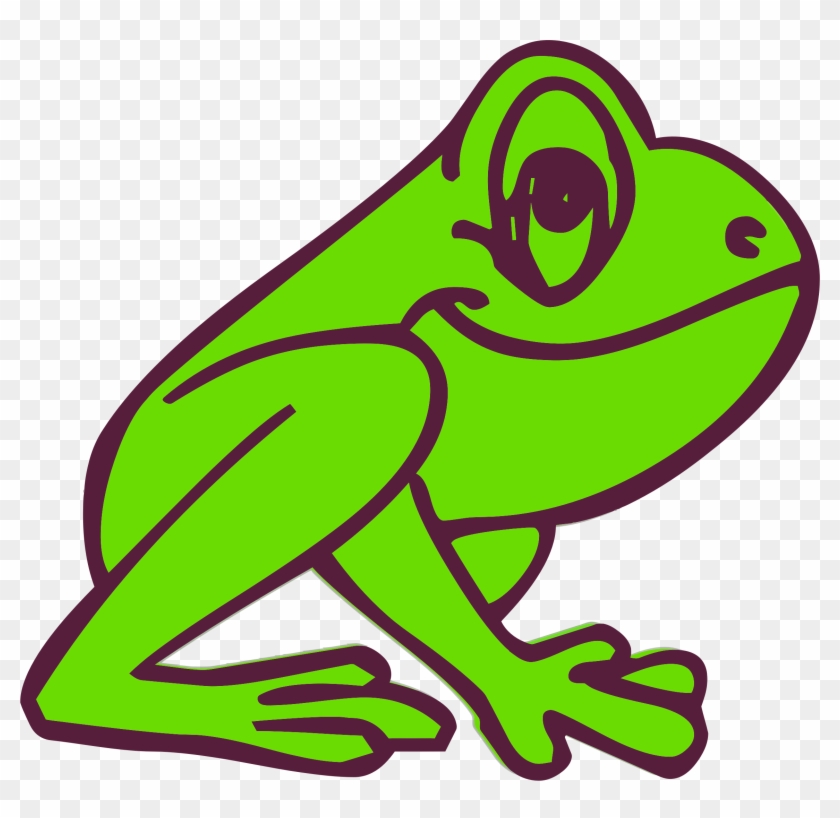 Frog Profile - Frog Clip Art #520507