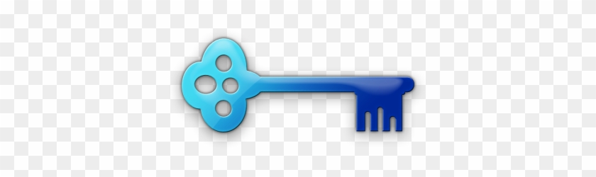 Blue Key Icon - Blue Key Icon Png #520867