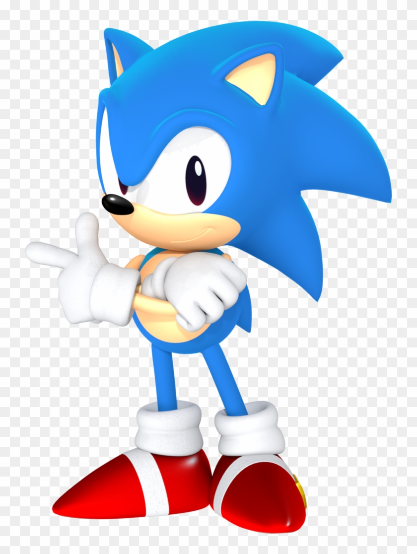 File:Classic sonic pose.svg - Sonic Retro