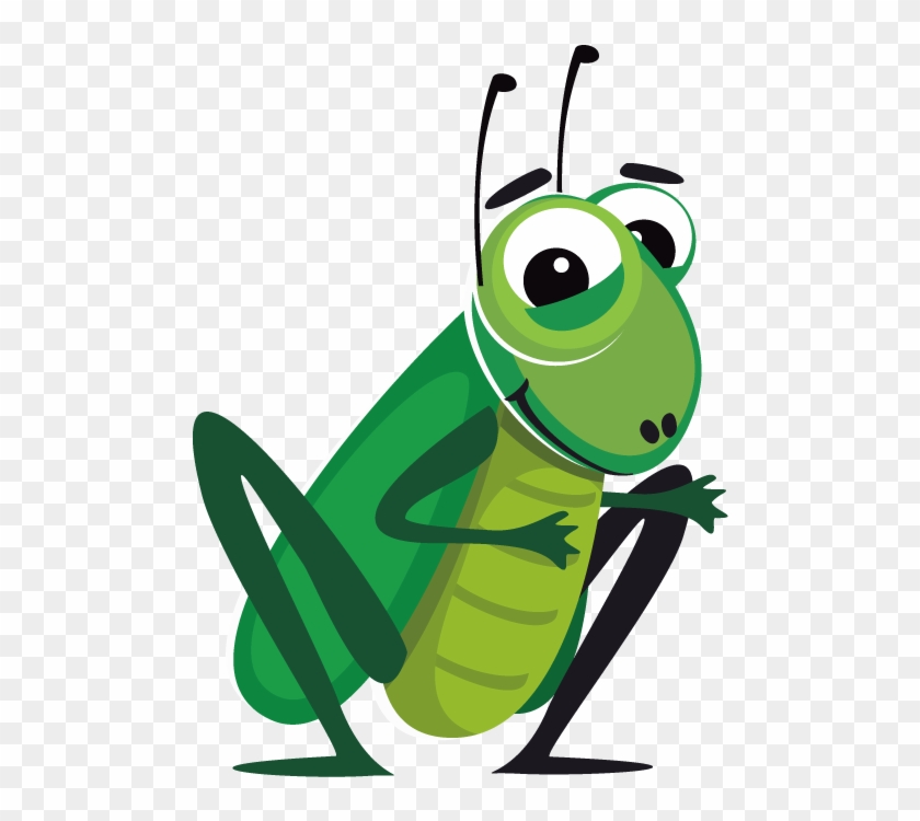 Cartoon Cricket Clip Art - Cartoon Cricket Clip Art #522045