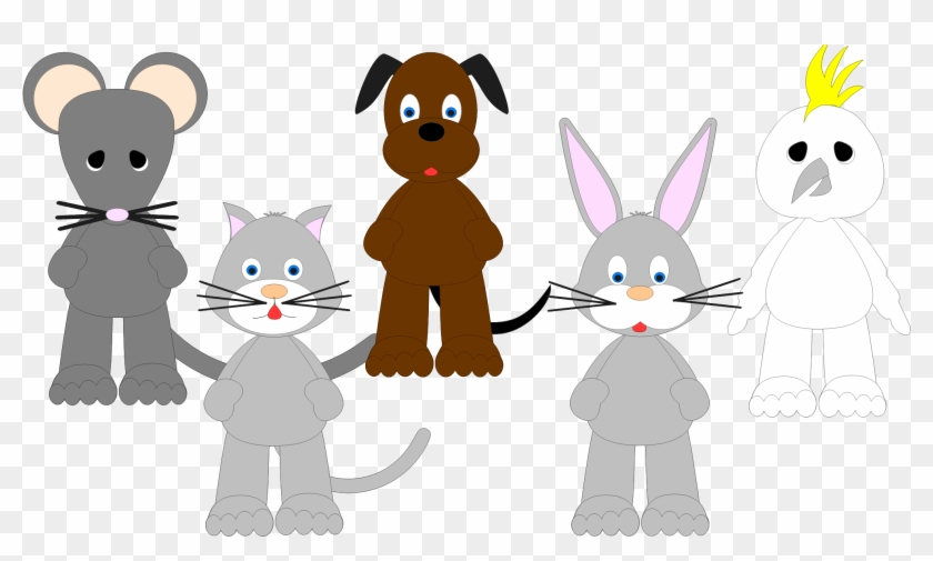 2 X Body Styles 5 X Head Toppers 5 X Animals (mouse, - Cartoon #525134