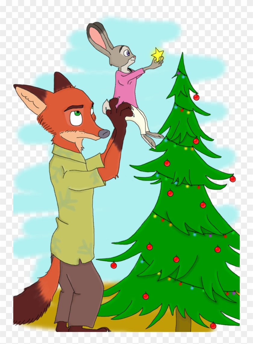 Christmas Special By Elia200 - Zootopia Christmas Fanart #527496