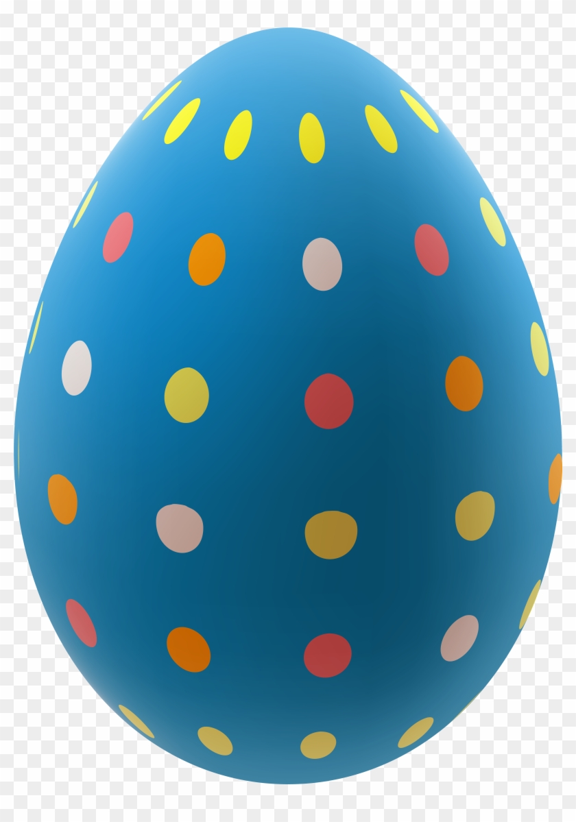 Easter Egg Blue Png Clip Art Image - Easter Egg Png Free #527521