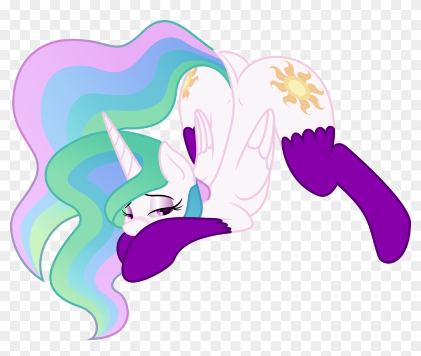 Celestia In Socks By Sallemcat - Mlp Celestia In Socks #527544