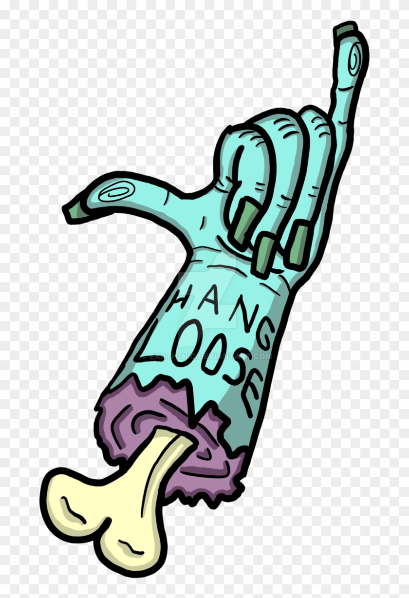 Hang Loose By Earth2nic - Clock #528578