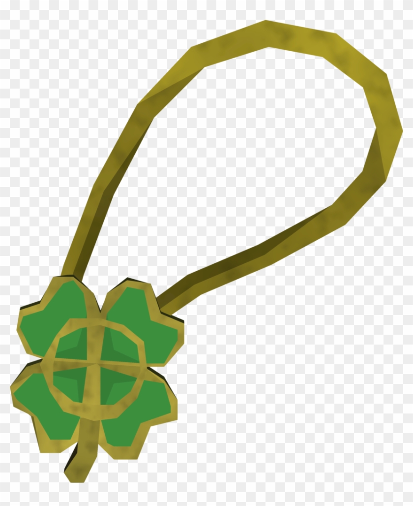 A Shiny Four-leaf Clover Necklace Is An Uncommon Prize - A Shiny Four-leaf Clover Necklace Is An Uncommon Prize #528699