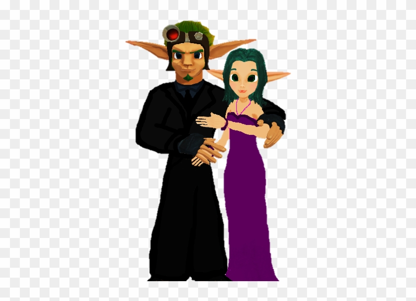 Jak X Keira Hagai Date Night, Render By 9029561 - Cartoon #529298