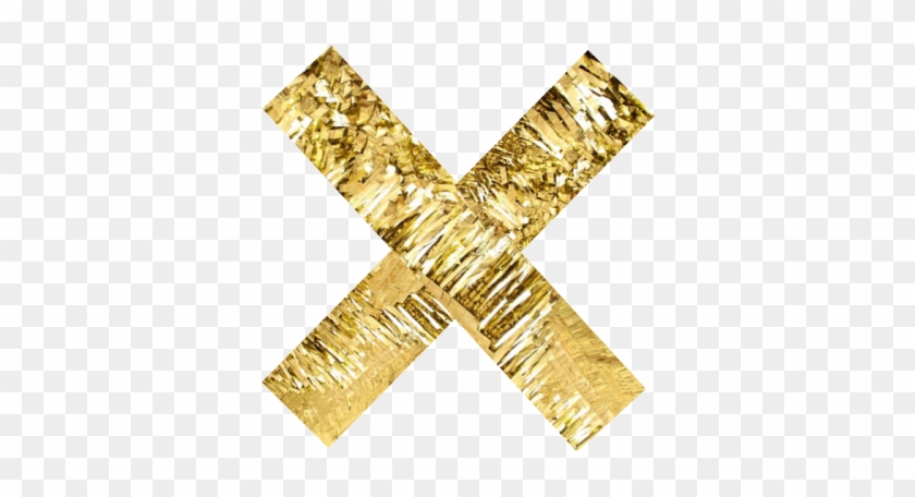 Explore Gold Cross, Gold Glitter And More Golden X - Gold #531630