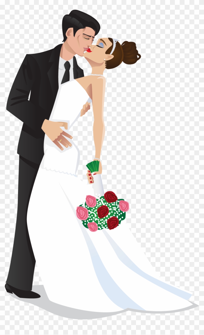 Wedding Clipart Bride And Groom Png Pencil And In Color - Groom ...