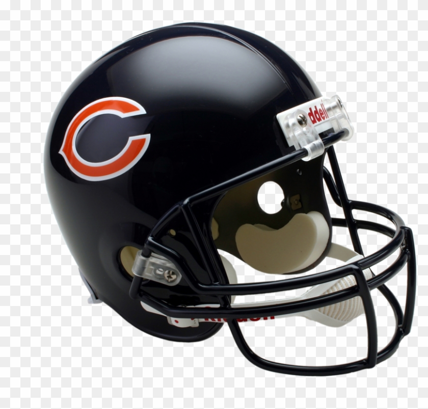 Chicago Bears Speed Replica Helmet Bears Helmet Png - Chicago Bears Helmet #535980