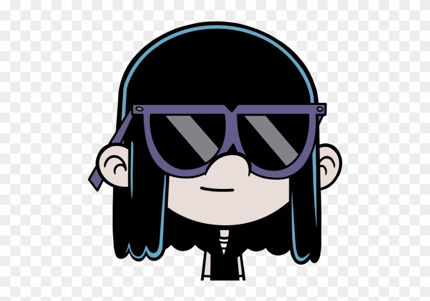 Shady Lucy - Loud House Lucy's Eyes - Full Size PNG Clipart Images Download