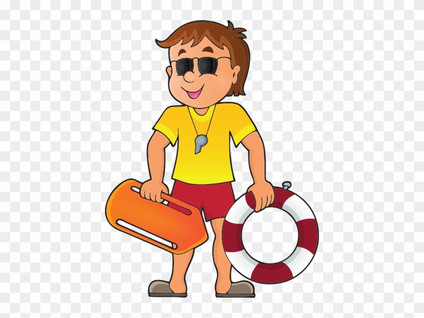 Life Guard Man - Vector Graphics #537736