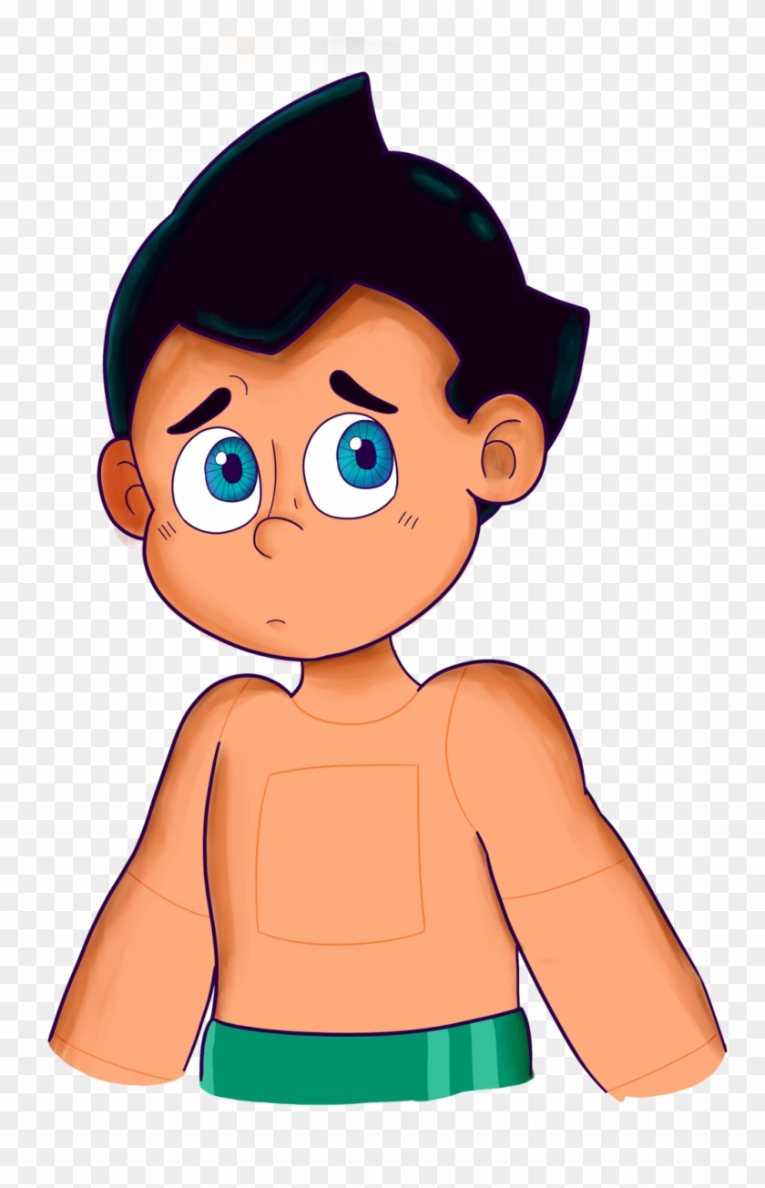 Anutdraws 12 18 Astro Boy Blue By Orangetoonist - Astro Boy #540633