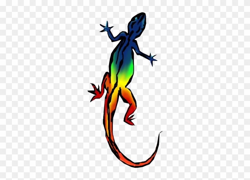 Gecko Clipart Colorful - True Frog #540966