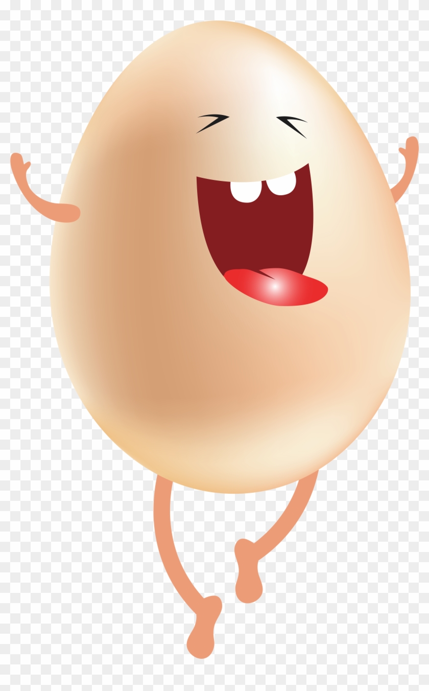 Easter Cute Funny Egg Png Clip Art Image - Funny Egg Png #544275