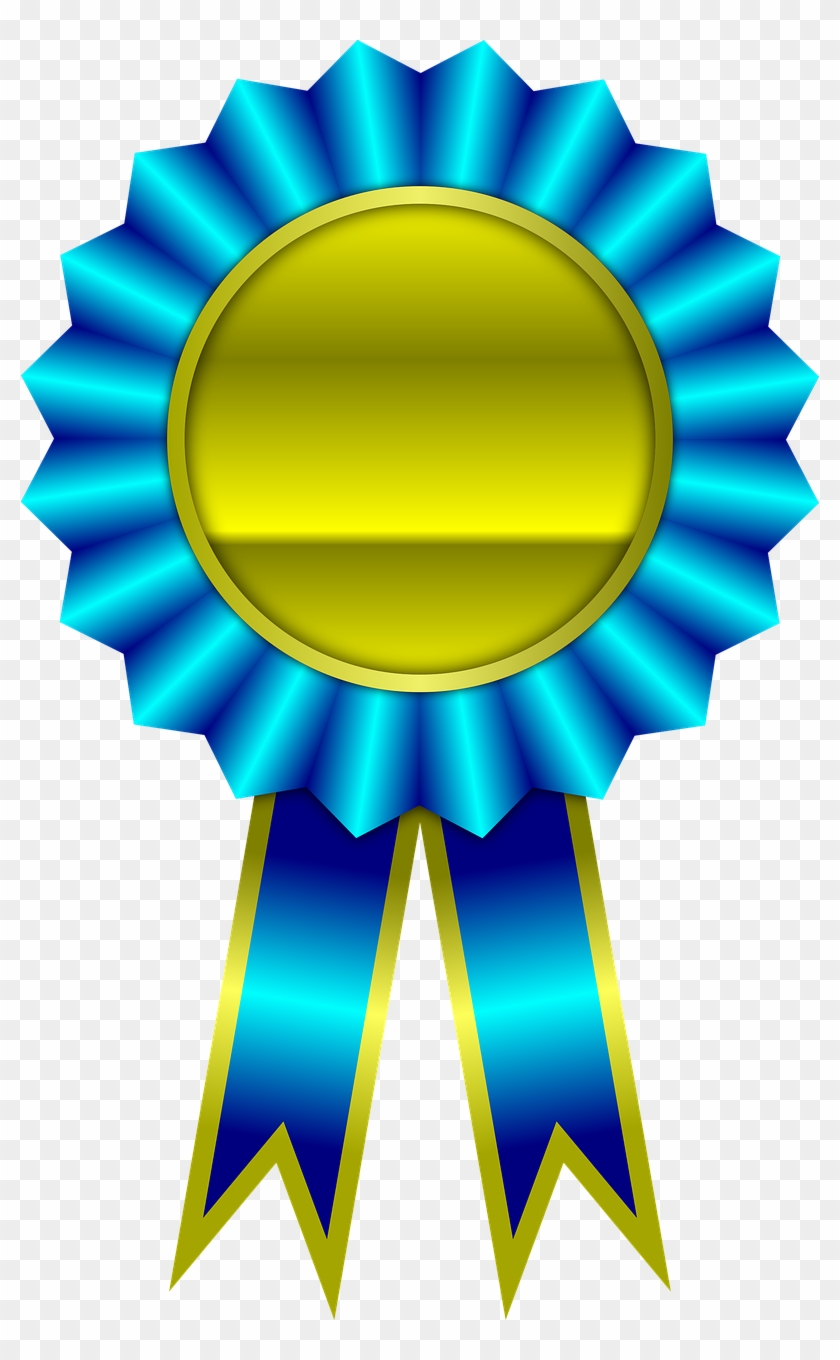 Award, Blue, Ribbon, Winner, Achievement - Ribbon Winner - Free ...