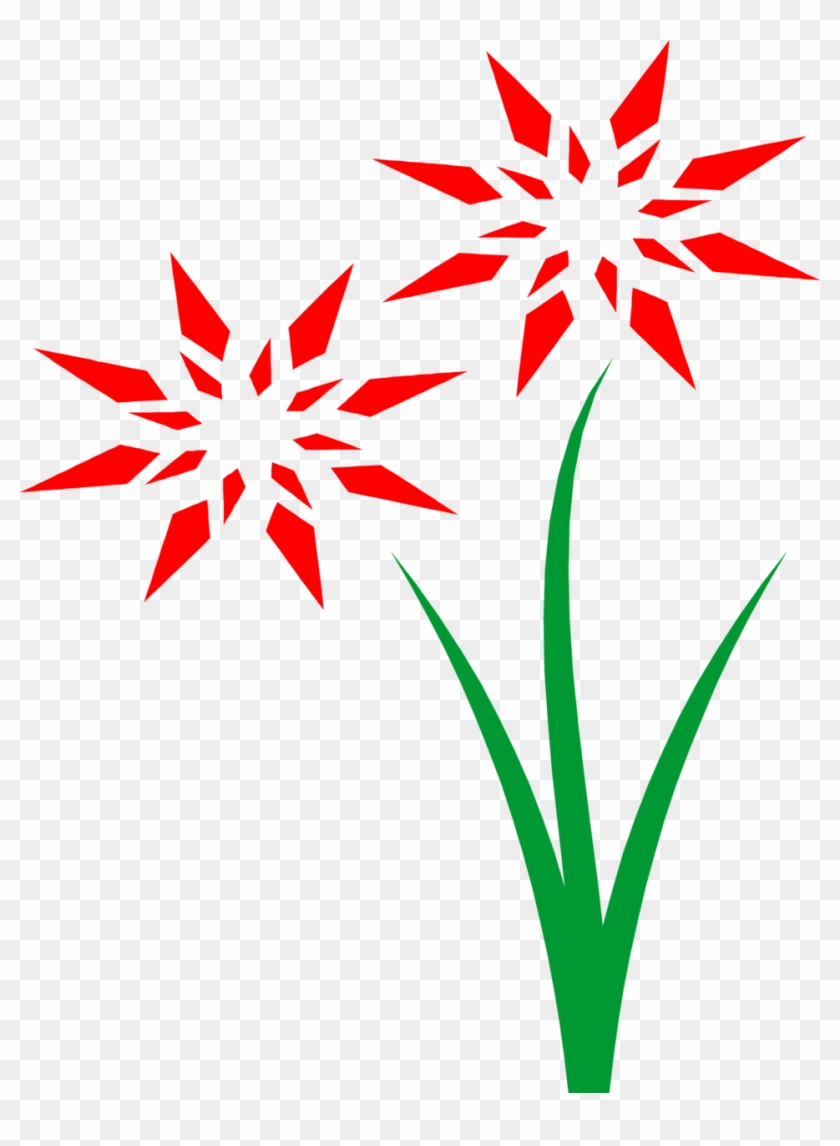 Flowers Red Free Stock Photo Illustration Of Red Flowers - Animated Flower With Transparent Background #95332