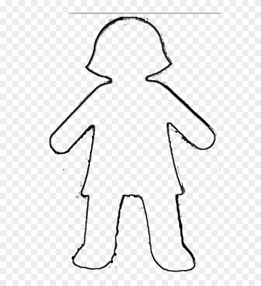 Blank Paper Doll Template Collection
