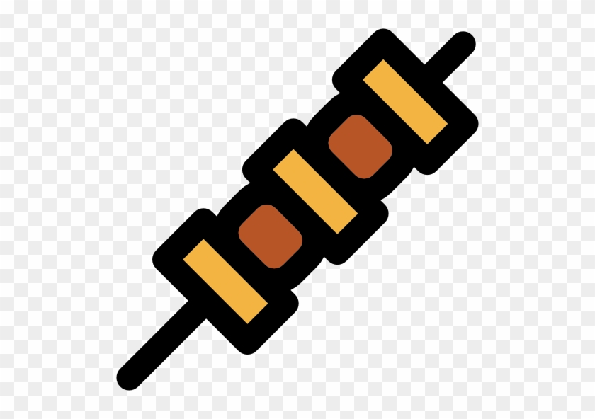 Bbq Png Clip Art - Brochette Icon Png #96853