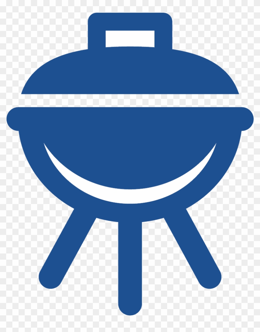 Grill Bbq - Blue Bbq Clip Art - Full Size Png Clipart Images Download