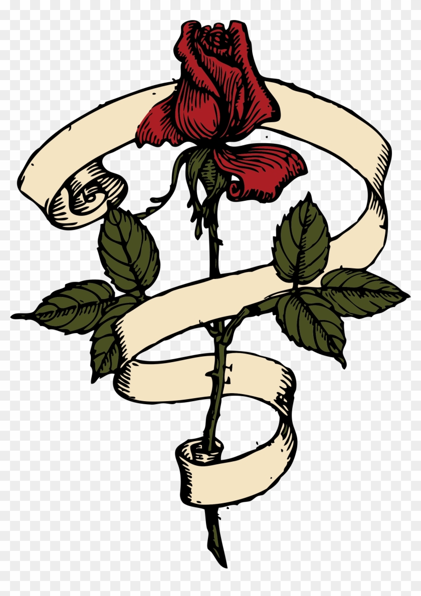 Big Image - Rose Scroll #97762