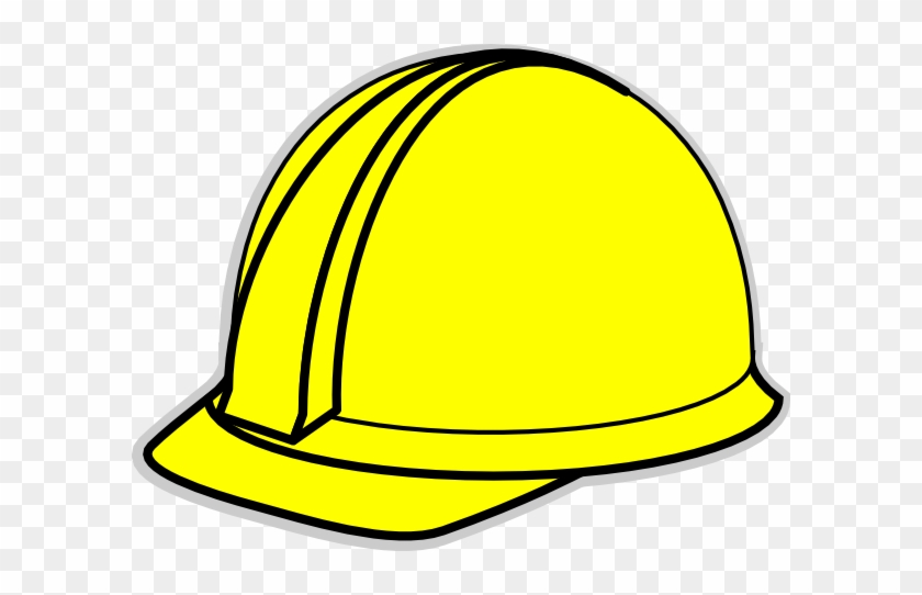 Yellow Hard Hat Clip Art At Clker Com Vector Clip Art - Construction Worker Hat Clipart #99023