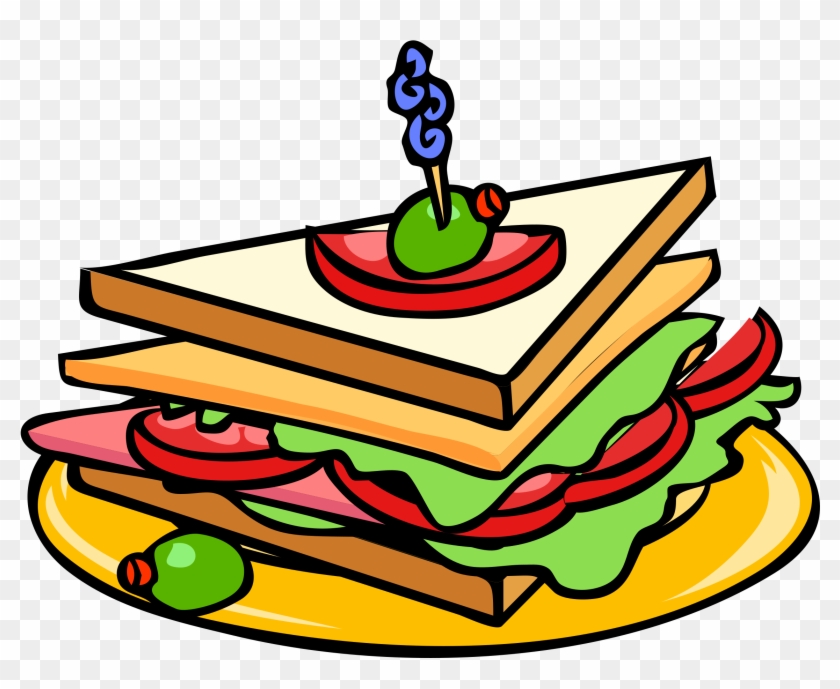 Sandwich Clipart - Food Clipart #100505