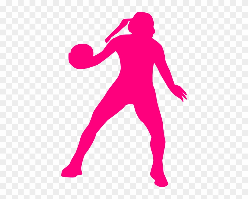 Natball Friends Clip Art - Netball Silhouette - Full Size PNG Clipart ...