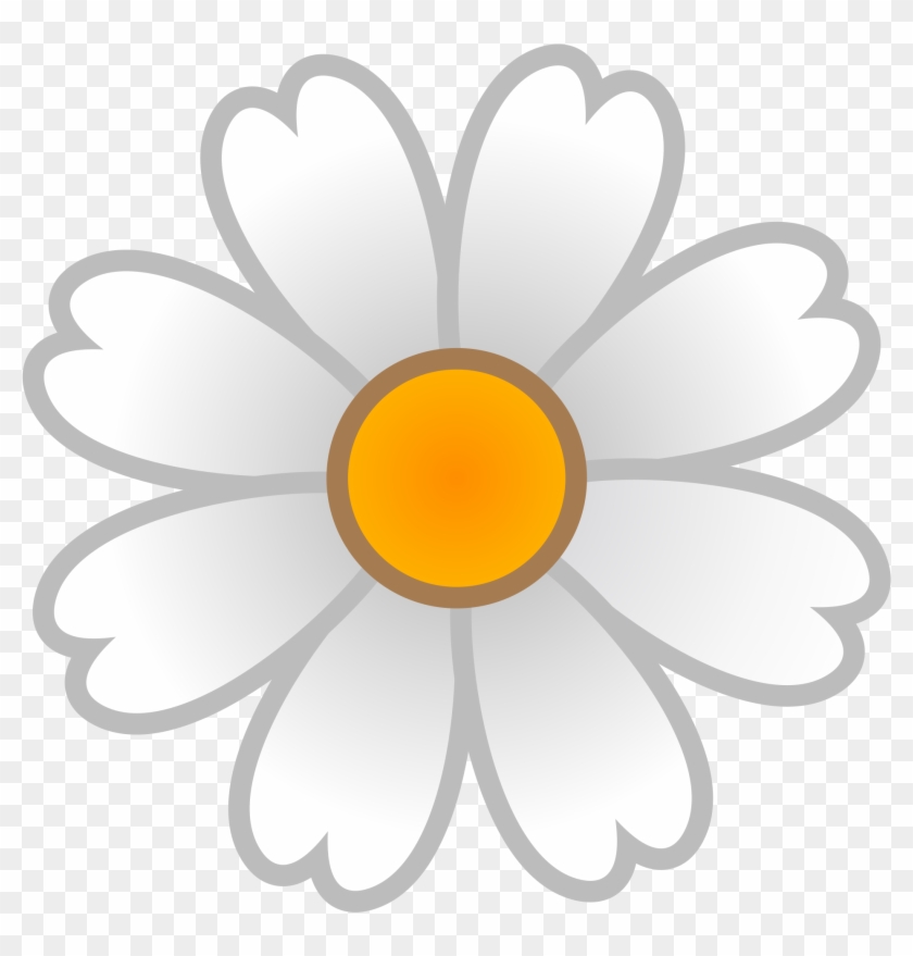 Google - White Flower Emoji Png - Free Transparent PNG Clipart Images ...