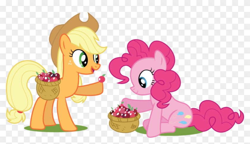 Applejack And Pinkie Pie - Little Pony Friendship Is Magic #545121