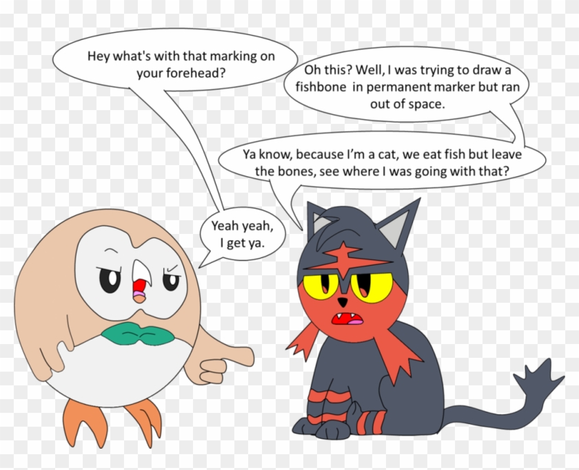 Origin Of Litten By Beats0me - Cartoon #545179