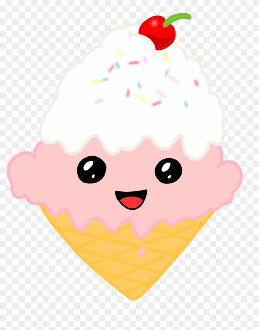 Free Icons Png - Cute Ice Cream Png #547138