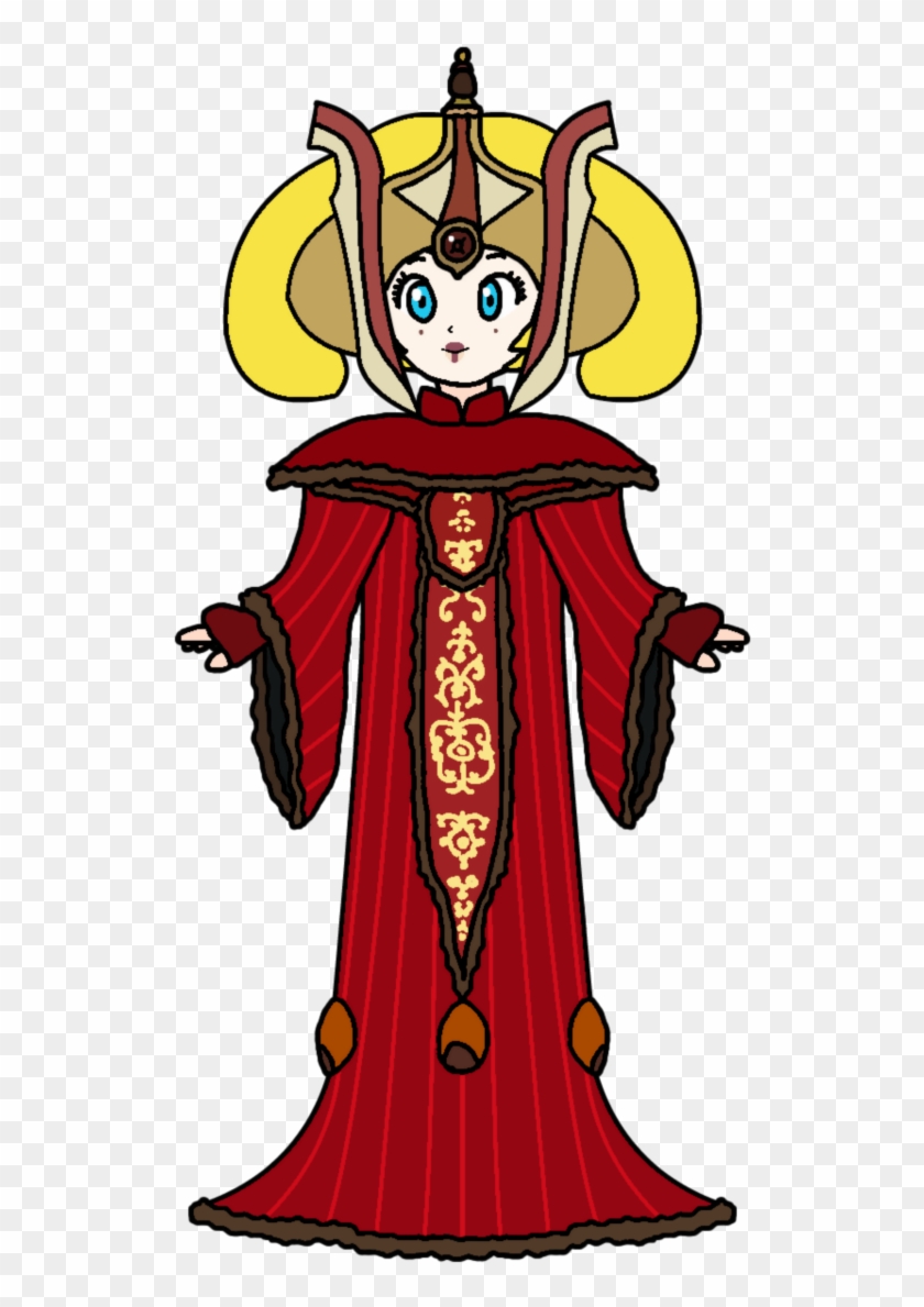 Queen Amidala By Katlime - Katlime Star Wars Peach #547643