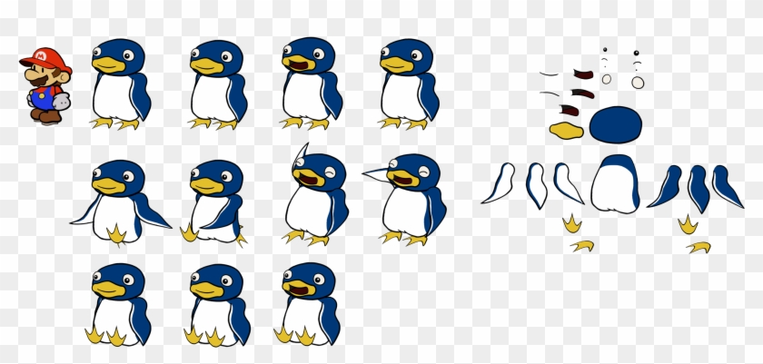 Penguins - Https - //i - Imgur - Com/av1monn - Paper Mario #549627