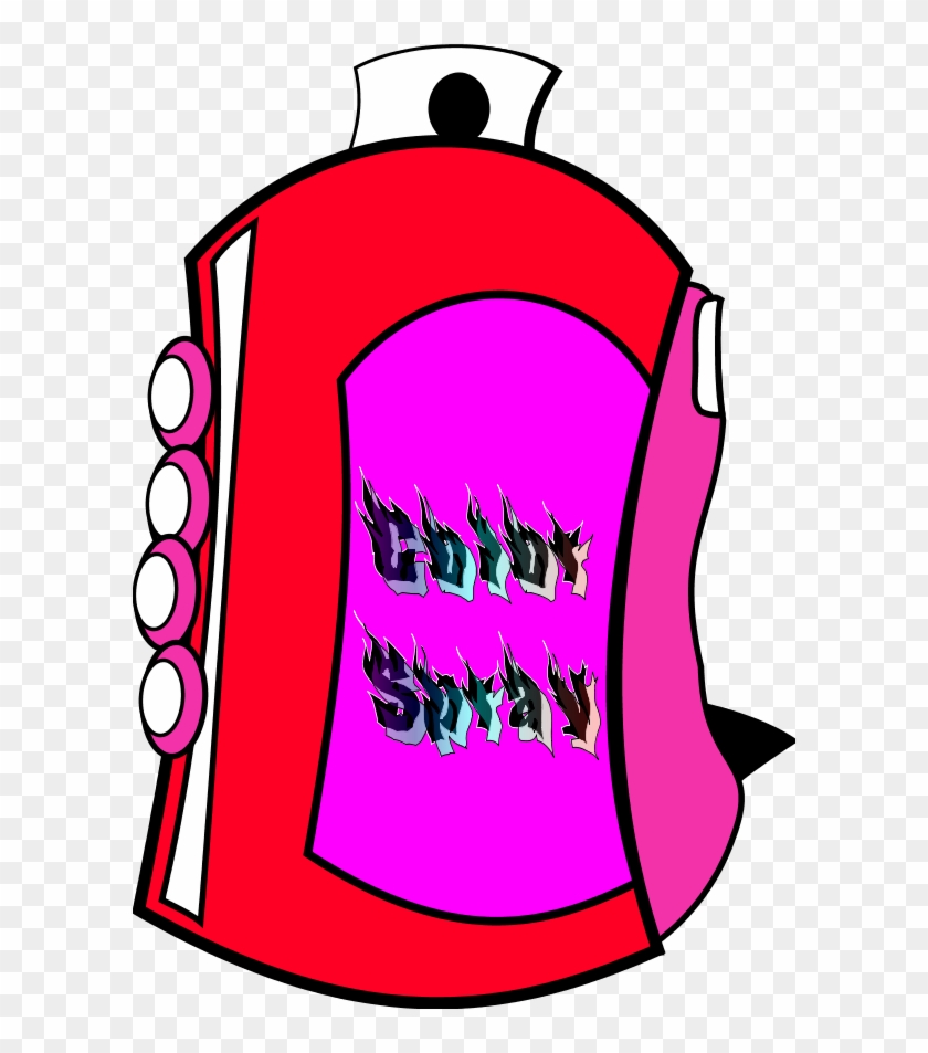 Spray Can Color - Clip Art #549760