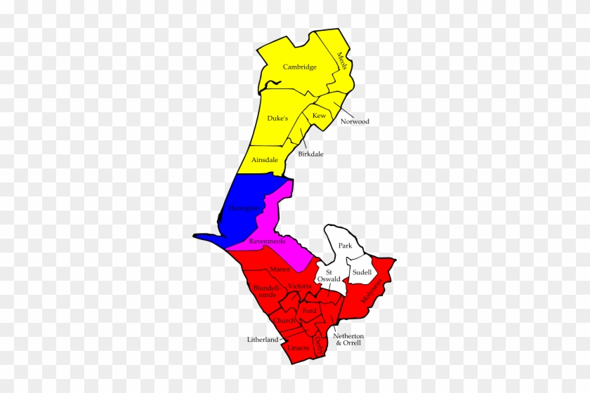 The Town Is The Only One Of Merseyside's Parliamentary - Electoral Wards In Sefton #551053