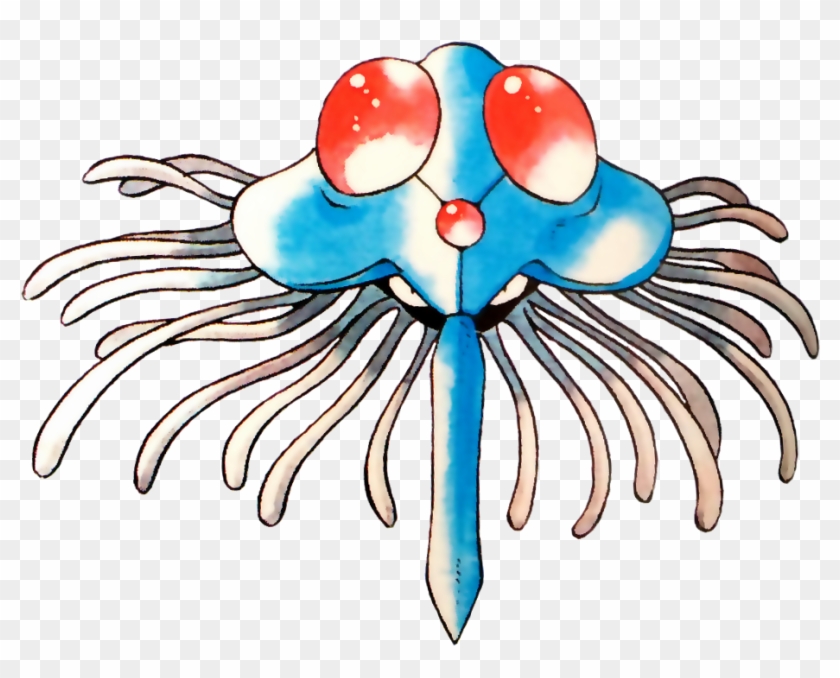 073tentacruel Rb - Tentacruel Ken Sugimori #551080