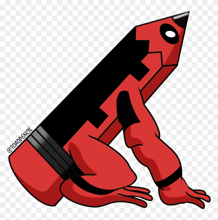 Deadpool Toad Pencil By Toadpencil - Deadpool #552128