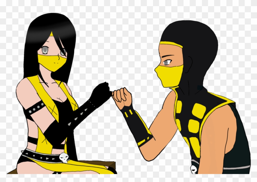 Hellfire And Scorpion By Sakura-hagane - Cartoon - Free Transparent PNG ...