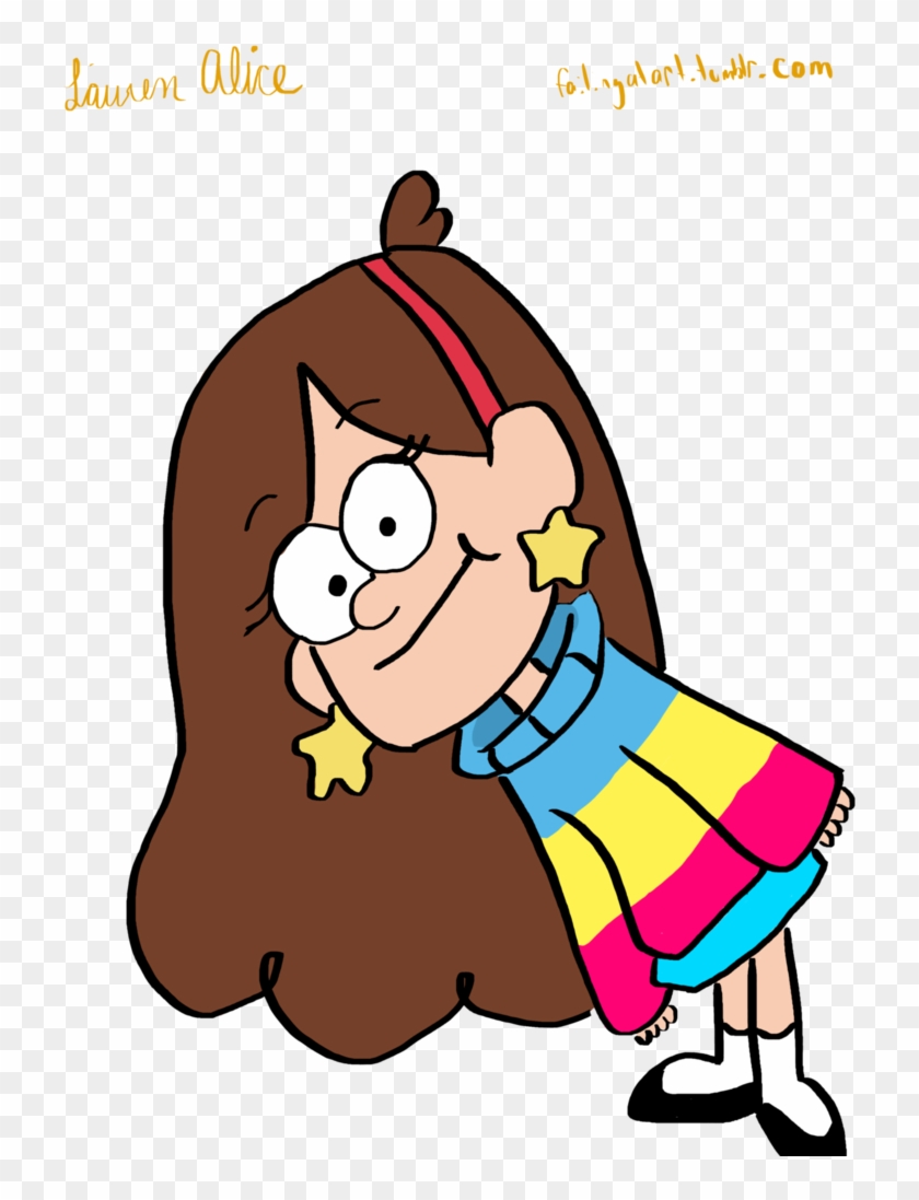 Pansexual Pride Mabel Pines By Laurencantart - Гравити Фолз Мейбл #553639