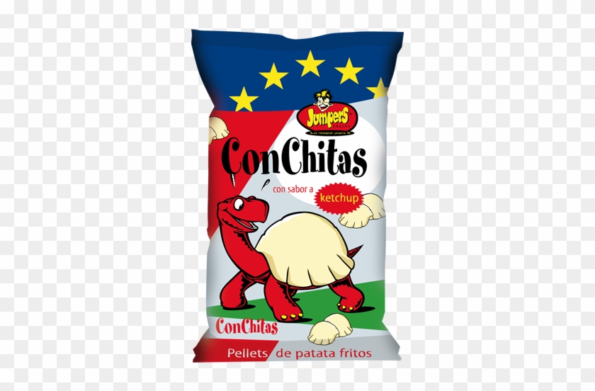 Un Snack De Patata Fantástico Para Mayores Y Pequeños - Conchitas Ketchup #555382