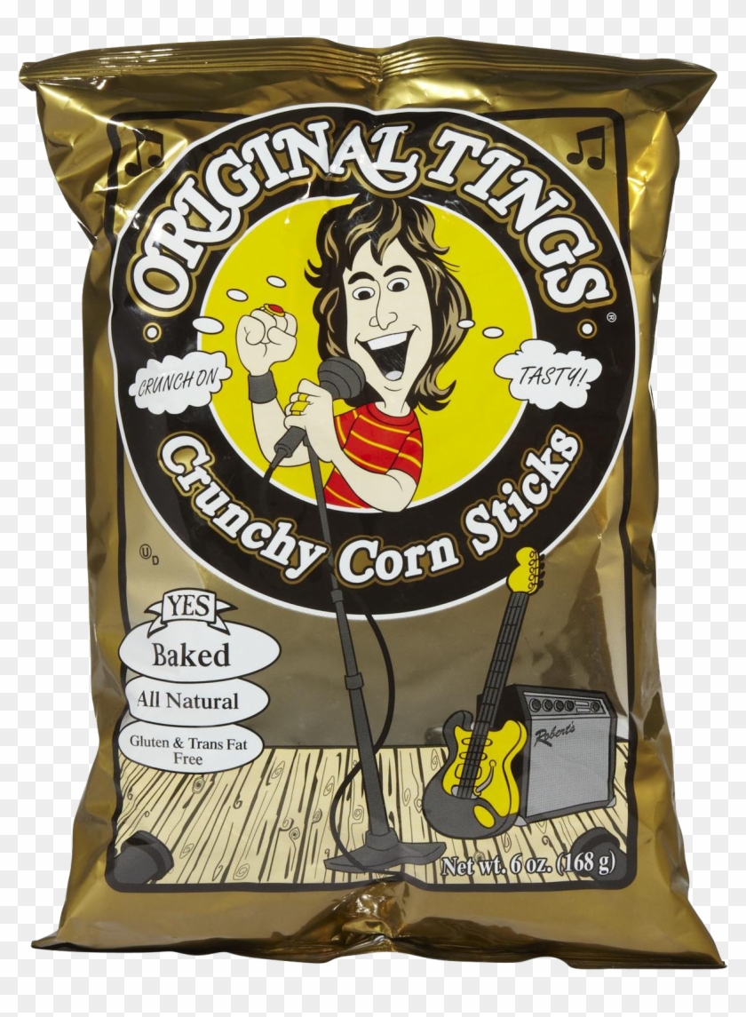 Pirate's Booty Tings Crunchy Corn Sticks - Original Tings Crunchy Corn Sticks - 6 Oz Bag #555402